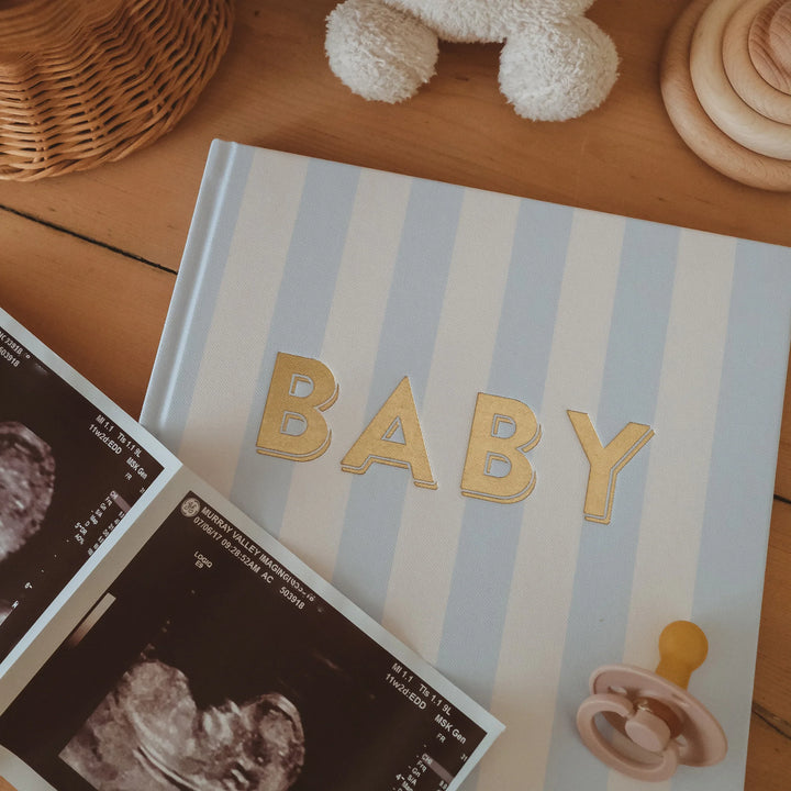 Baby Book | Cloud Stripe
