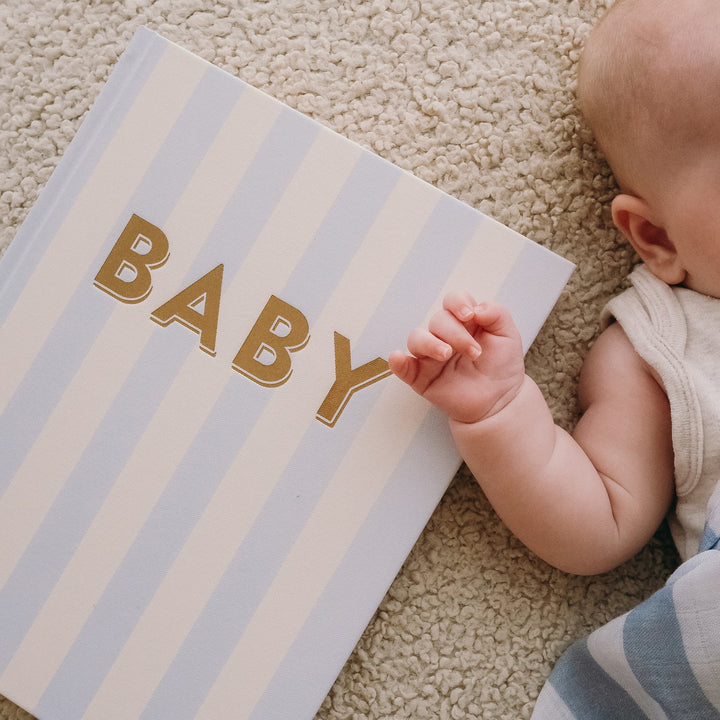 Baby Book | Cloud Stripe