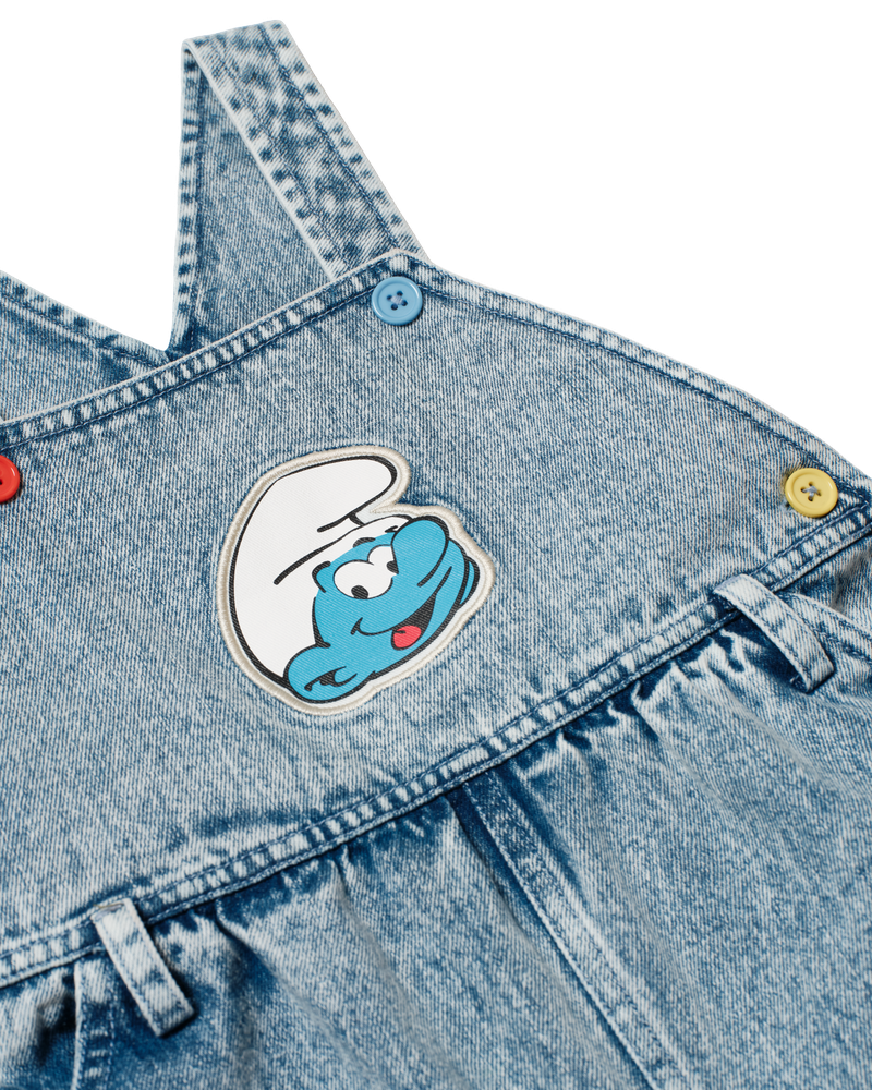 The Smurfs Patch Austin Overalls