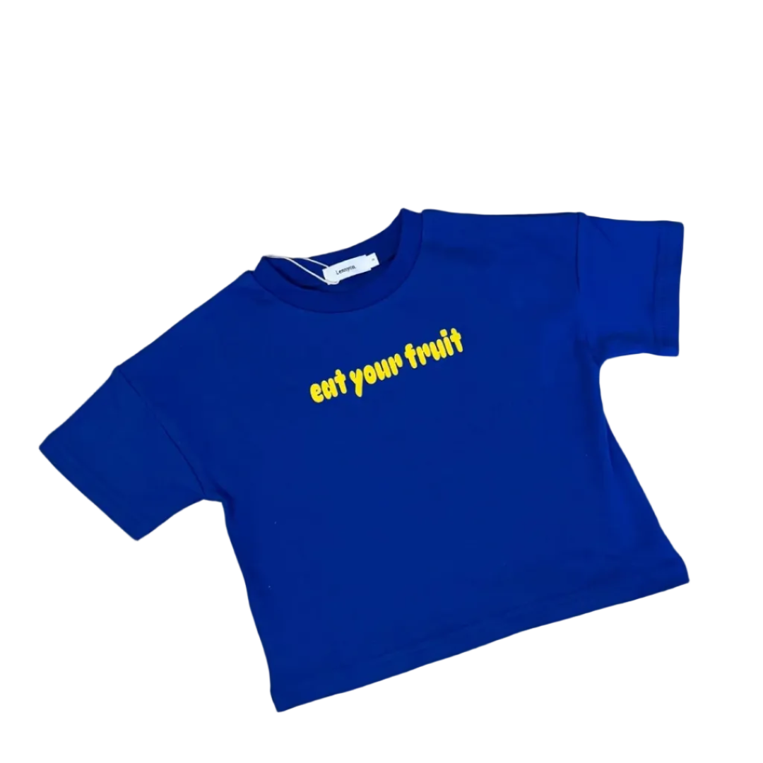 Tee | Eat Your Fruit - Royal Blue