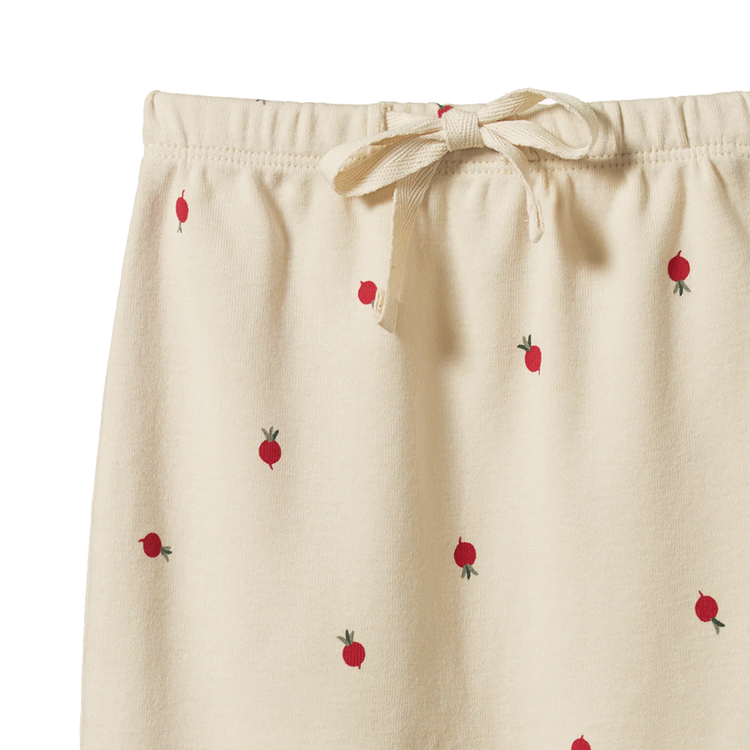 Cotton Footed Rompers | Radish