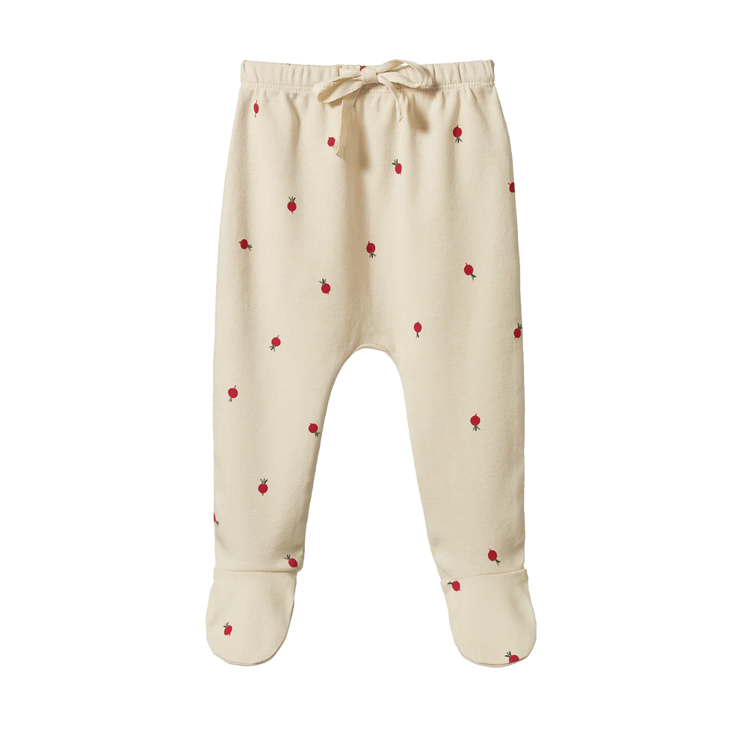 Cotton Footed Rompers | Radish