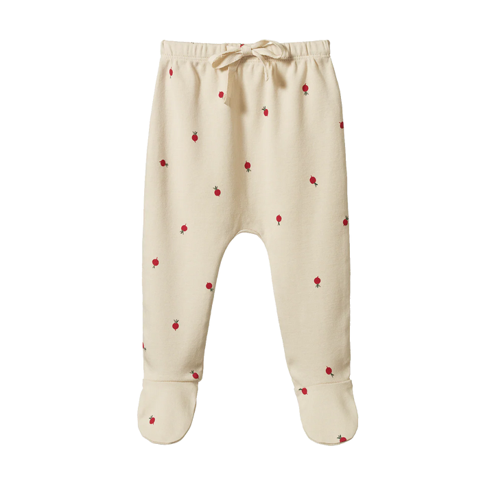 Cotton Footed Rompers | Radish