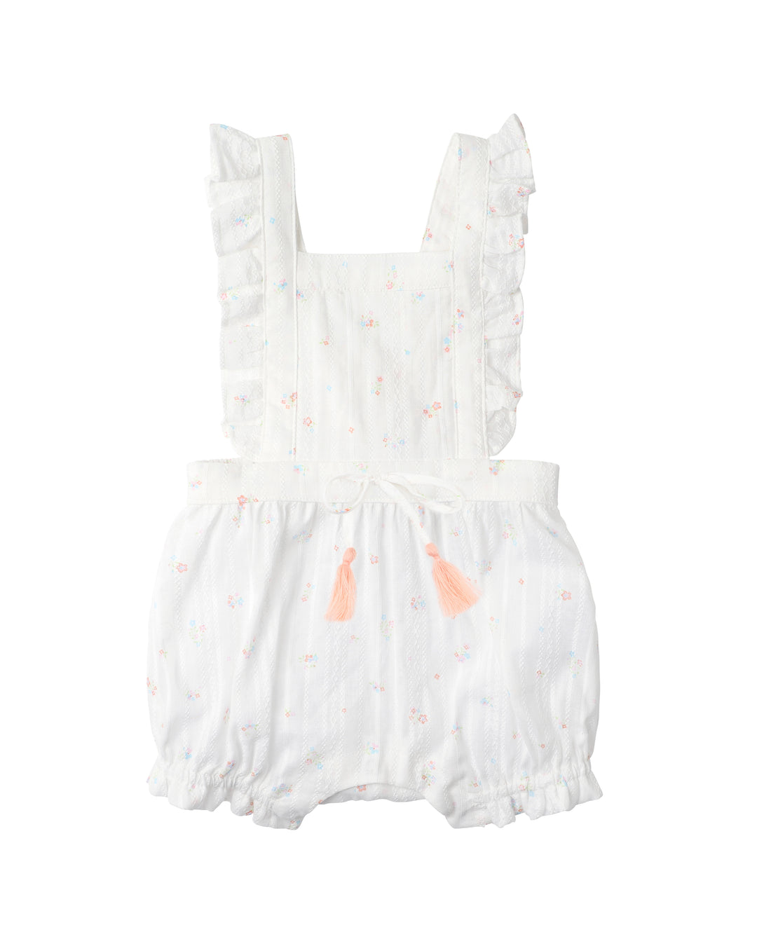 Palm Cove Ditsy Print Frill Overall Palm Cove Ditsy Print Frill Overall