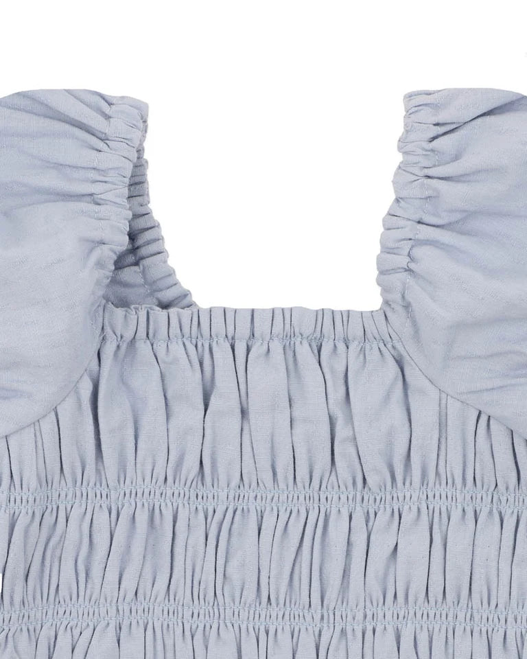 Piccolina Shirred Balloon Ss Top