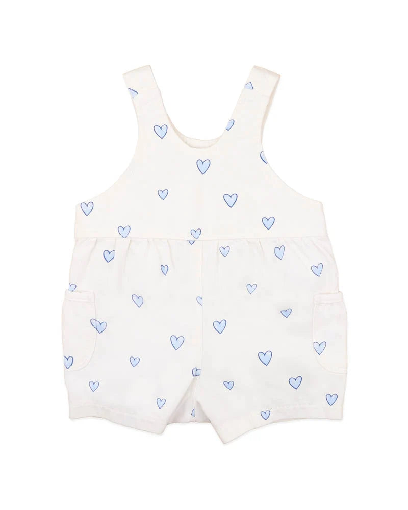 Piccolina Hearts Overalls