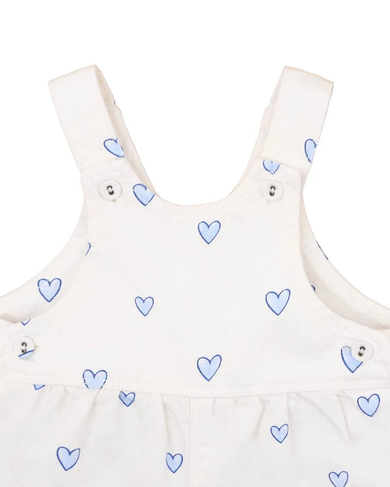 Piccolina Hearts Overalls