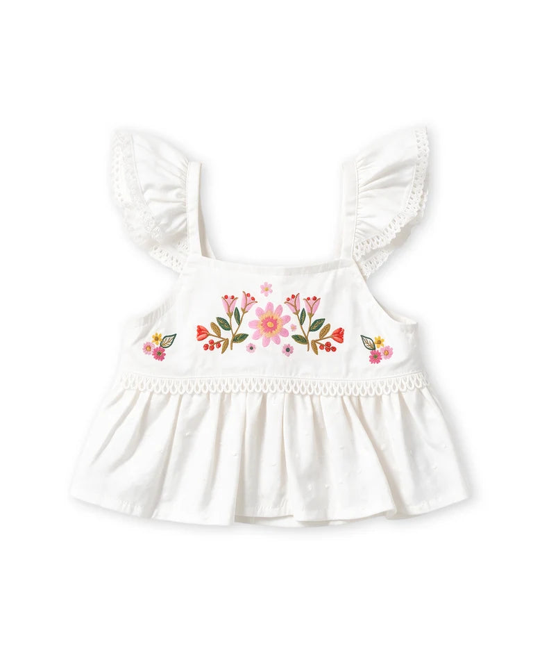 Top | Embroided - Paradiso