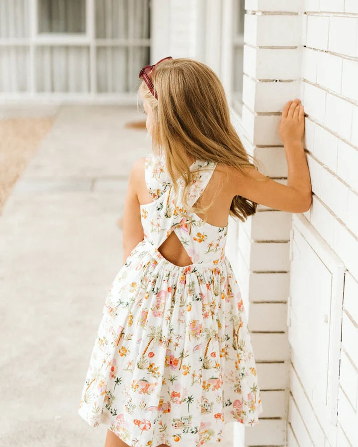 Dress | Cross Back - Paradiso
