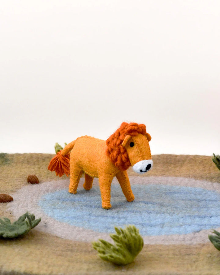 Felt Lion
