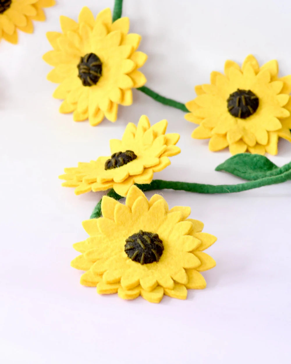 Felt Garland | Yellow Sunflower - 2.4m