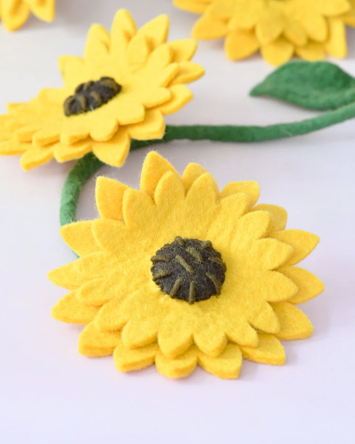 Felt Garland | Yellow Sunflower - 2.4m