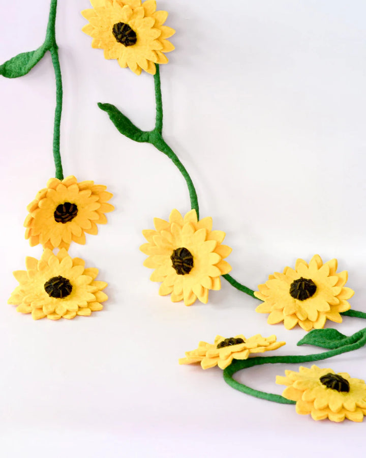 Felt Garland | Yellow Sunflower - 2.4m