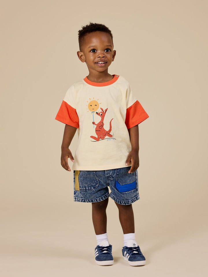 Shorts | Noah - Primary Pop Denim