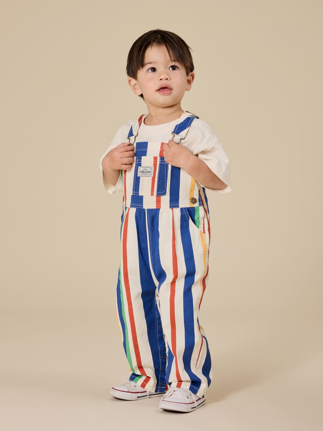 Overalls | Austin - 90's Bold Stripe Denim