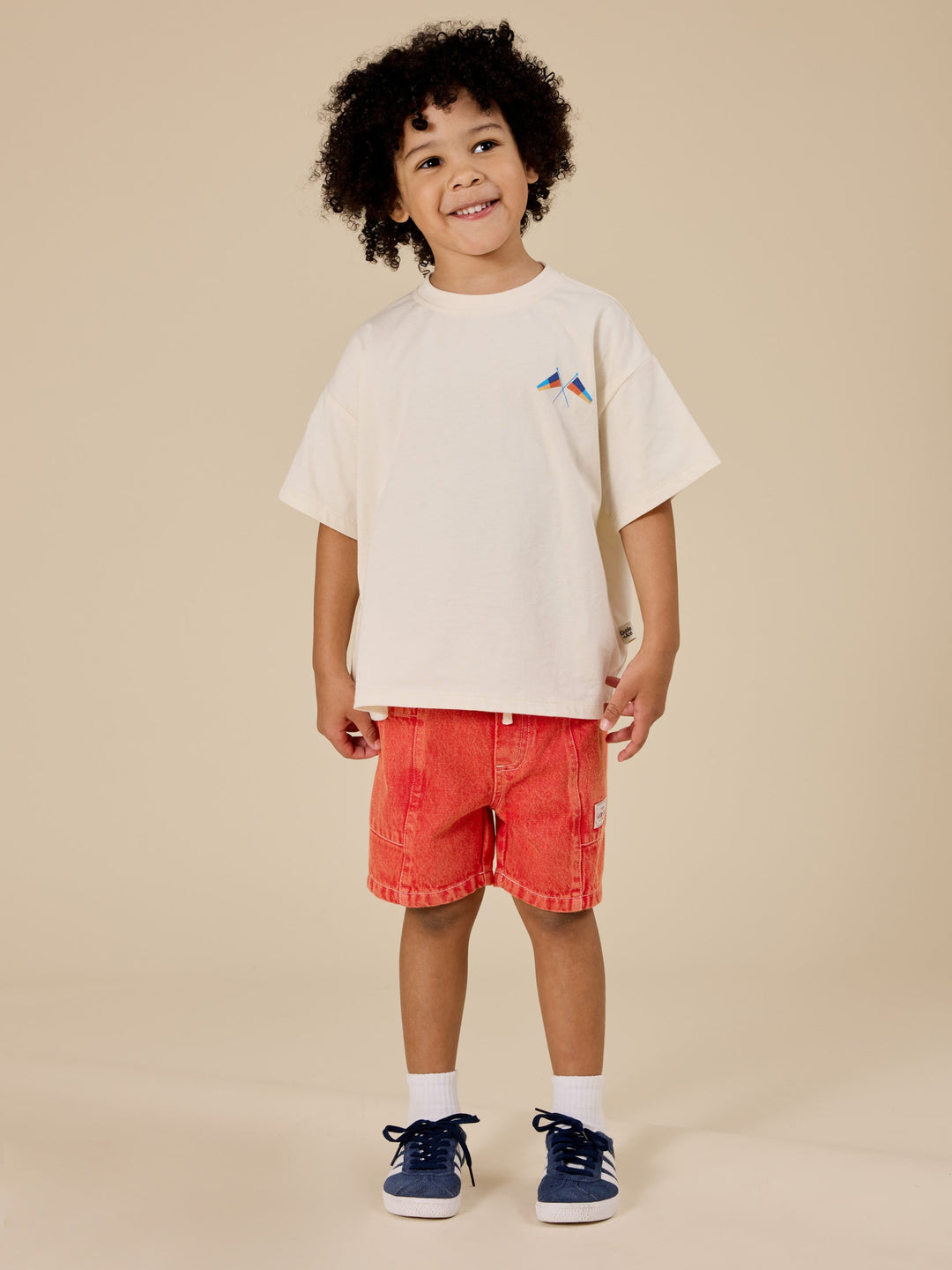 Shorts | Noah - Denim - Apple Red