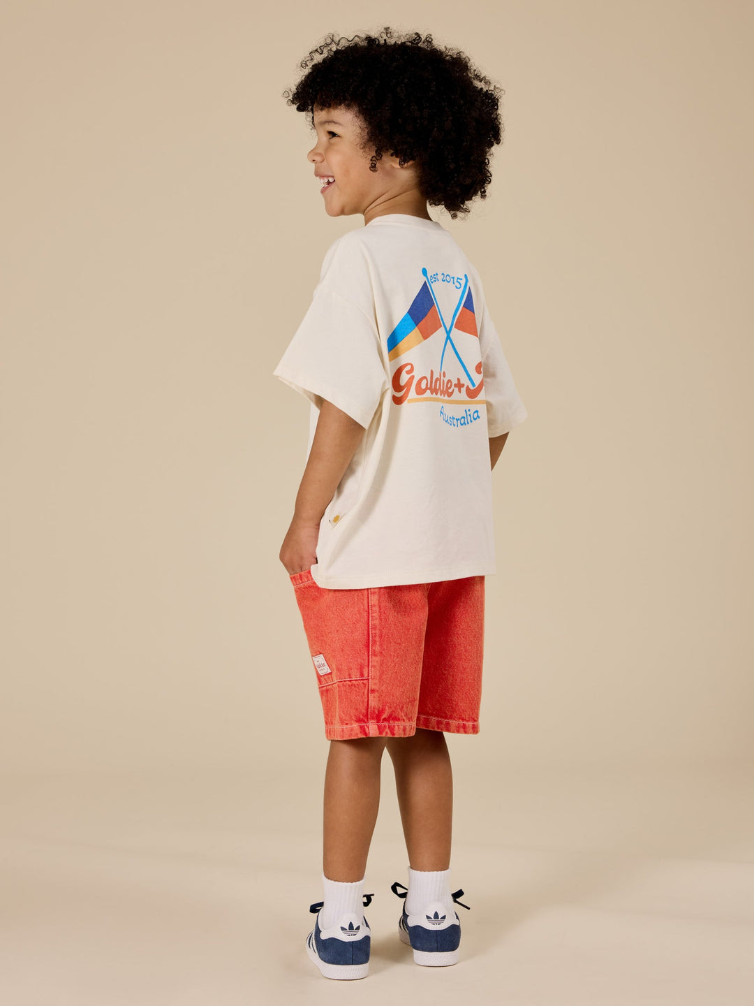 Shorts | Noah - Denim - Apple Red