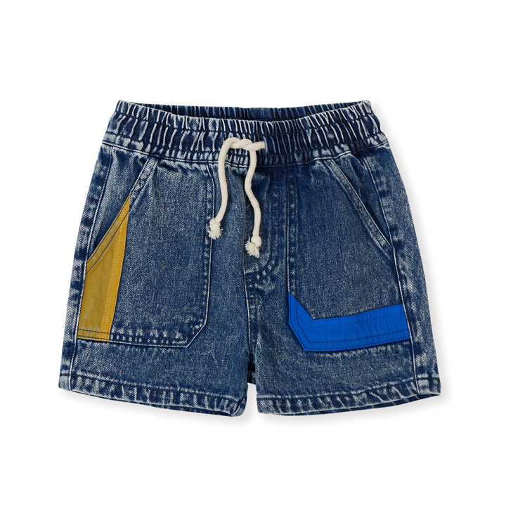 Shorts | Noah - Primary Pop Denim