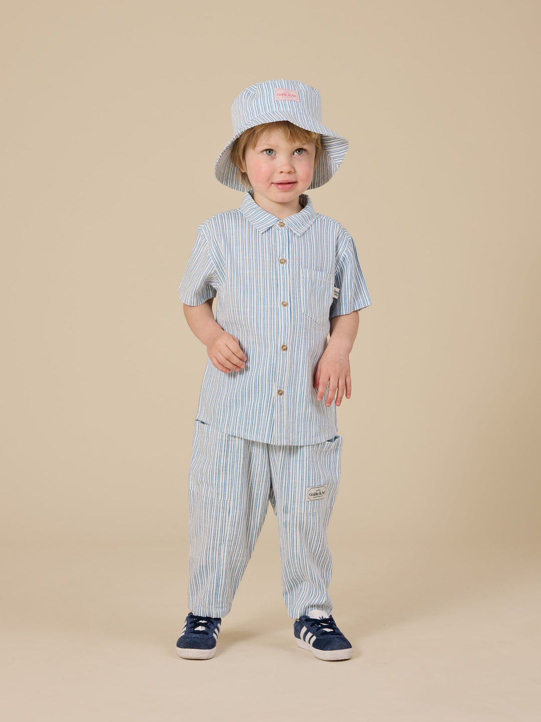 Shirt | Linen - Sailor Stripe