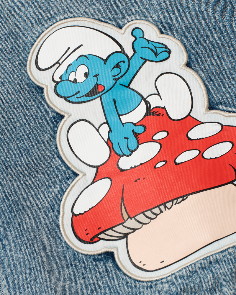 The Smurfs Badge Bomber Jacket