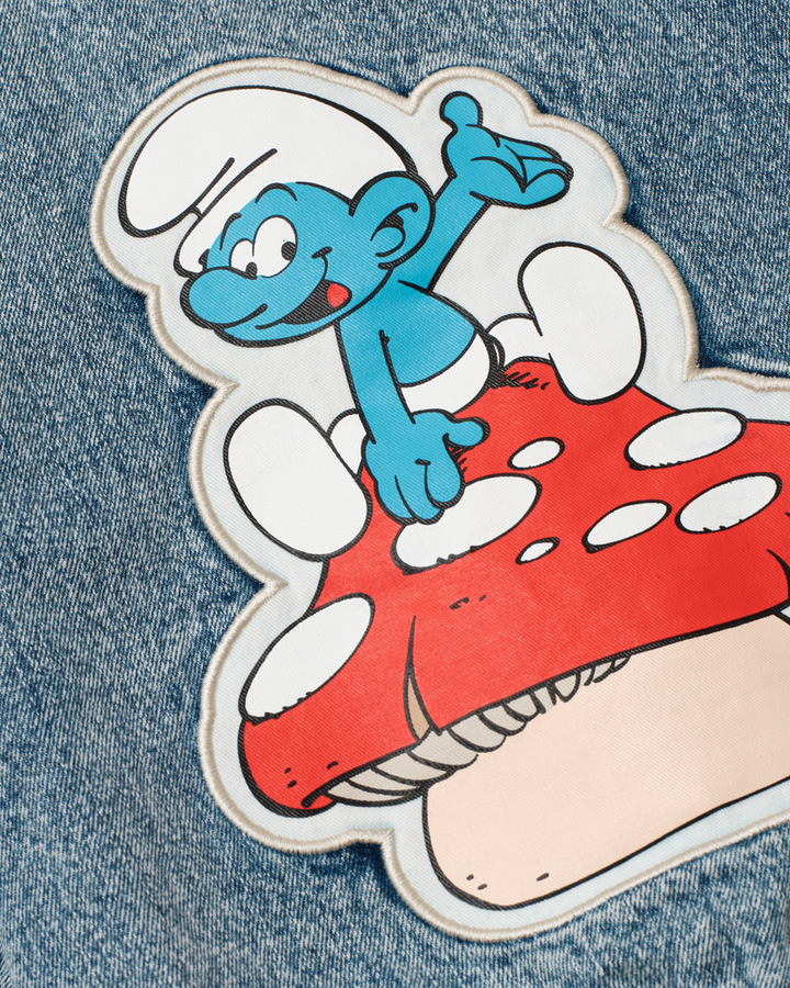 The Smurfs Badge Bomber Jacket