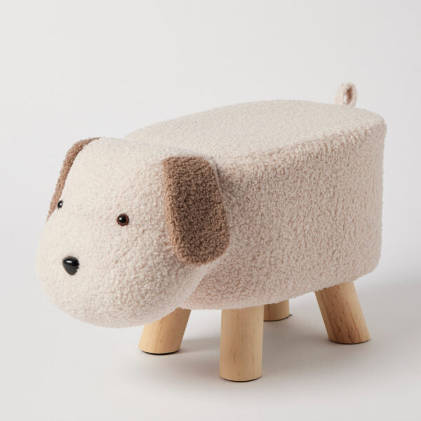 Bouclé Stool | Puppy