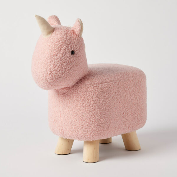 Bouclé Stool | Unicorn