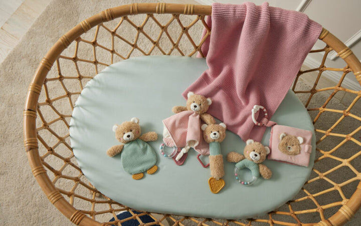 Hugglies | Musical Moon - Teddy Bear Blue