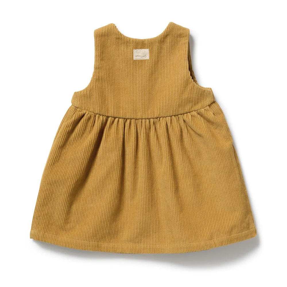 Dress | Organic Cord - Amber Glow