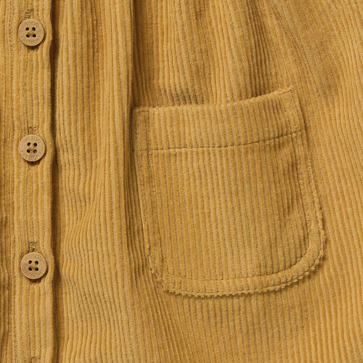 Dress | Organic Cord - Amber Glow