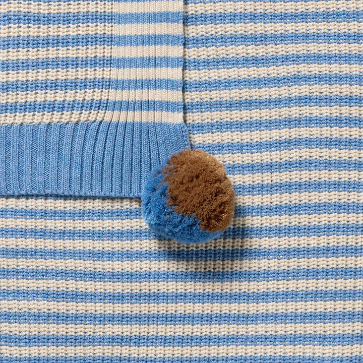 Blanket | Knitted - Frosted Blue