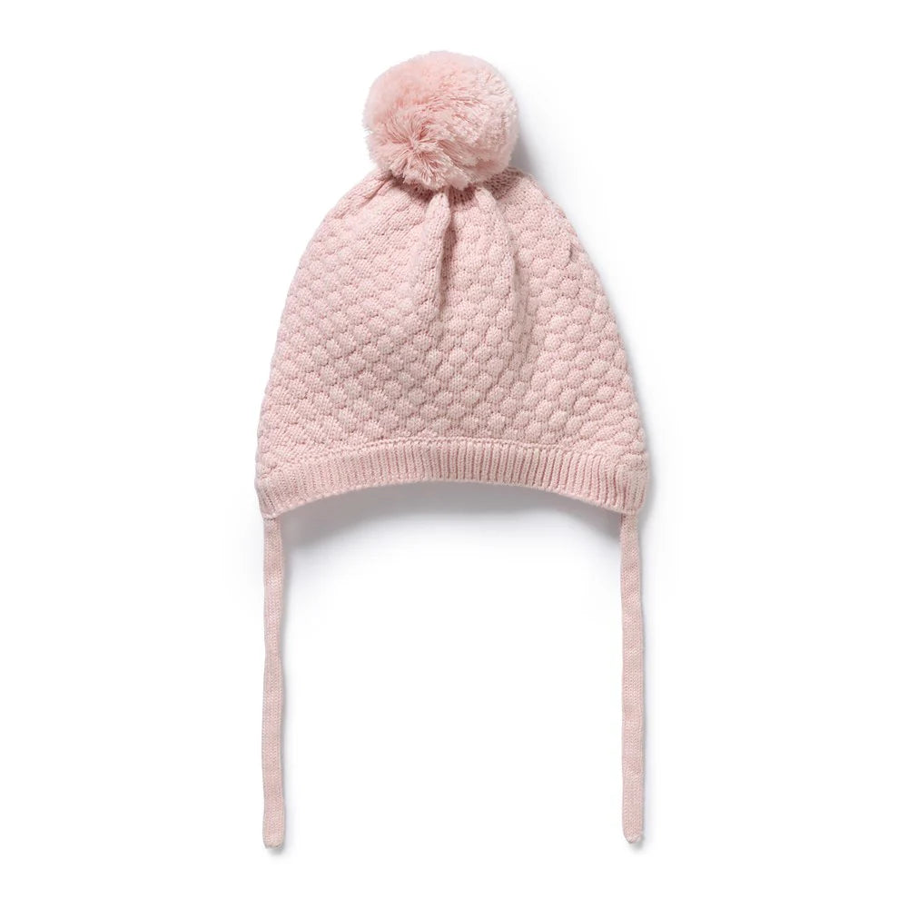 Beanie | Knitted Bonnet - Marshmellow