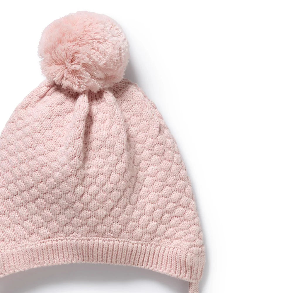 Beanie | Knitted Bonnet - Marshmellow
