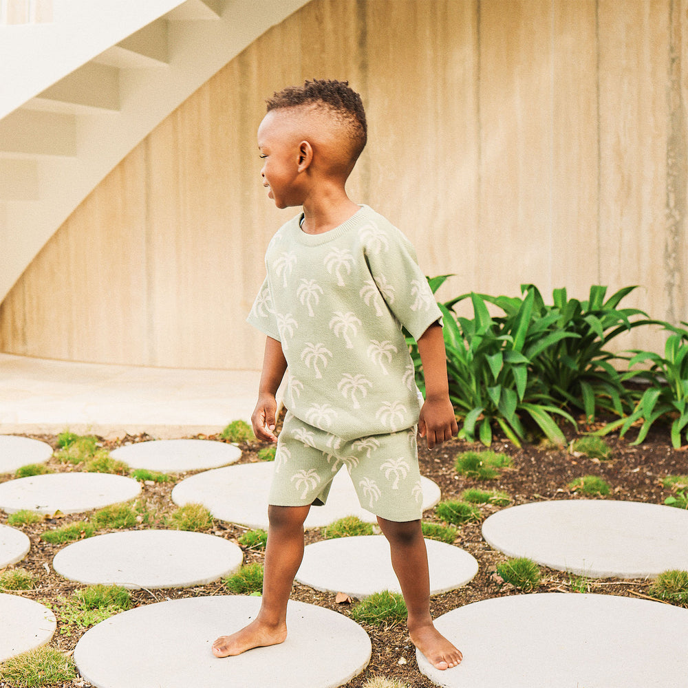 Bike Shorts | Knit - Sage