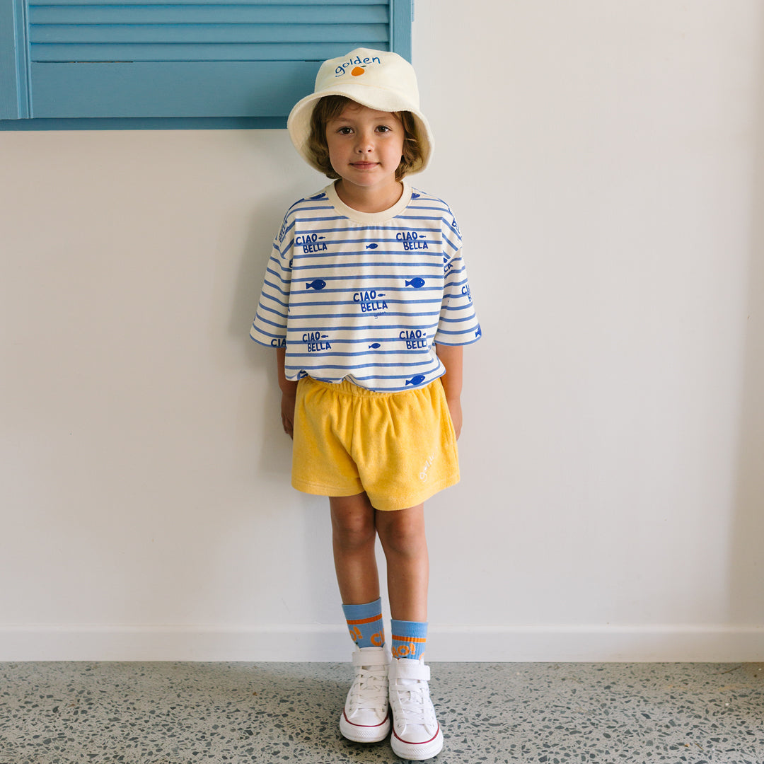 Socks | Ciao Arancia - Vintage Blue