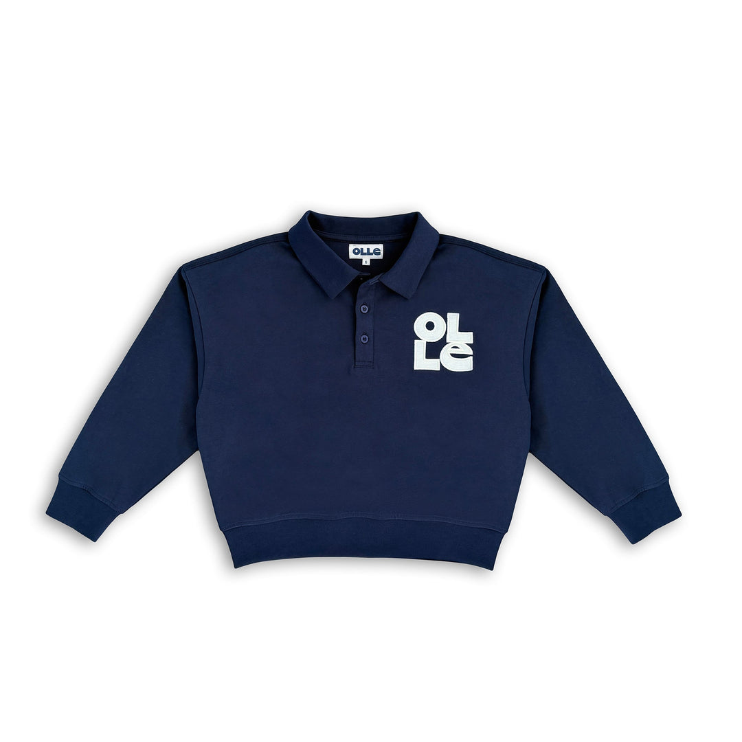 Top | Long Sleeve OG Rugby - Washed Navy