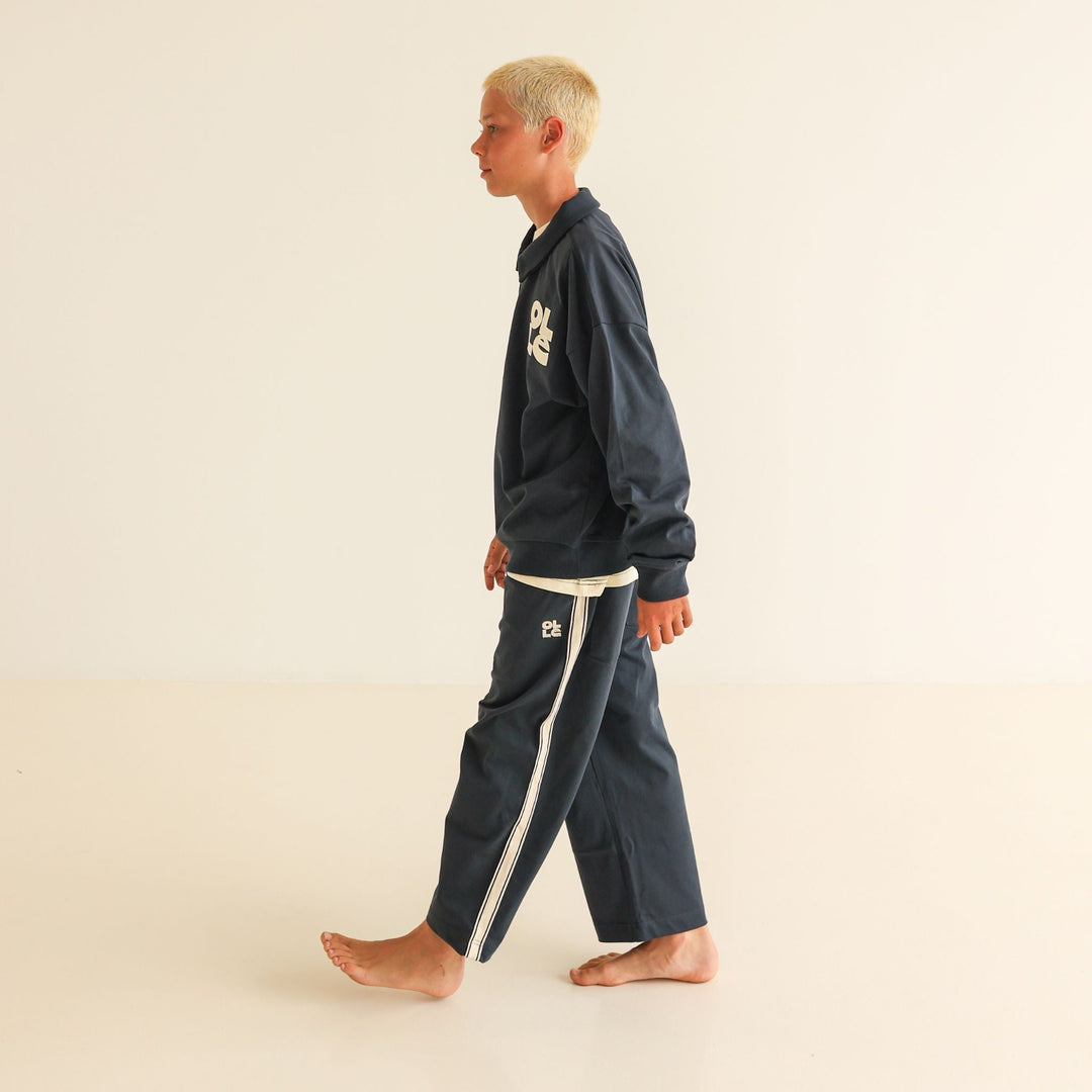 Top | Long Sleeve OG Rugby - Washed Navy