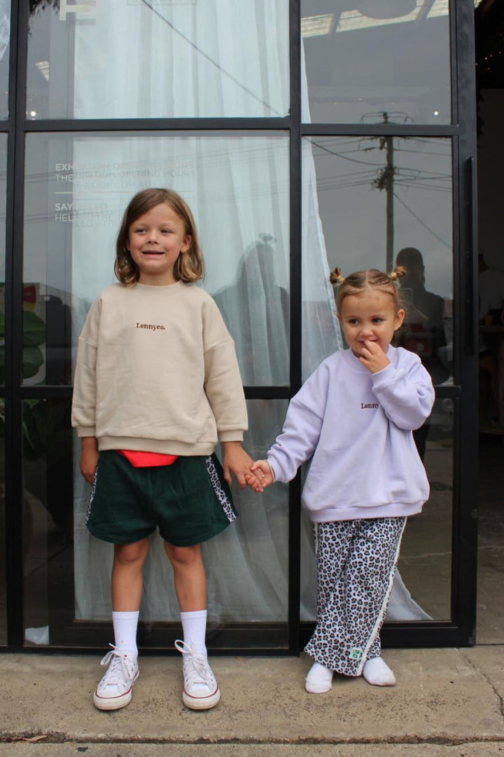 Sweater | Lennyco Signature - Stone