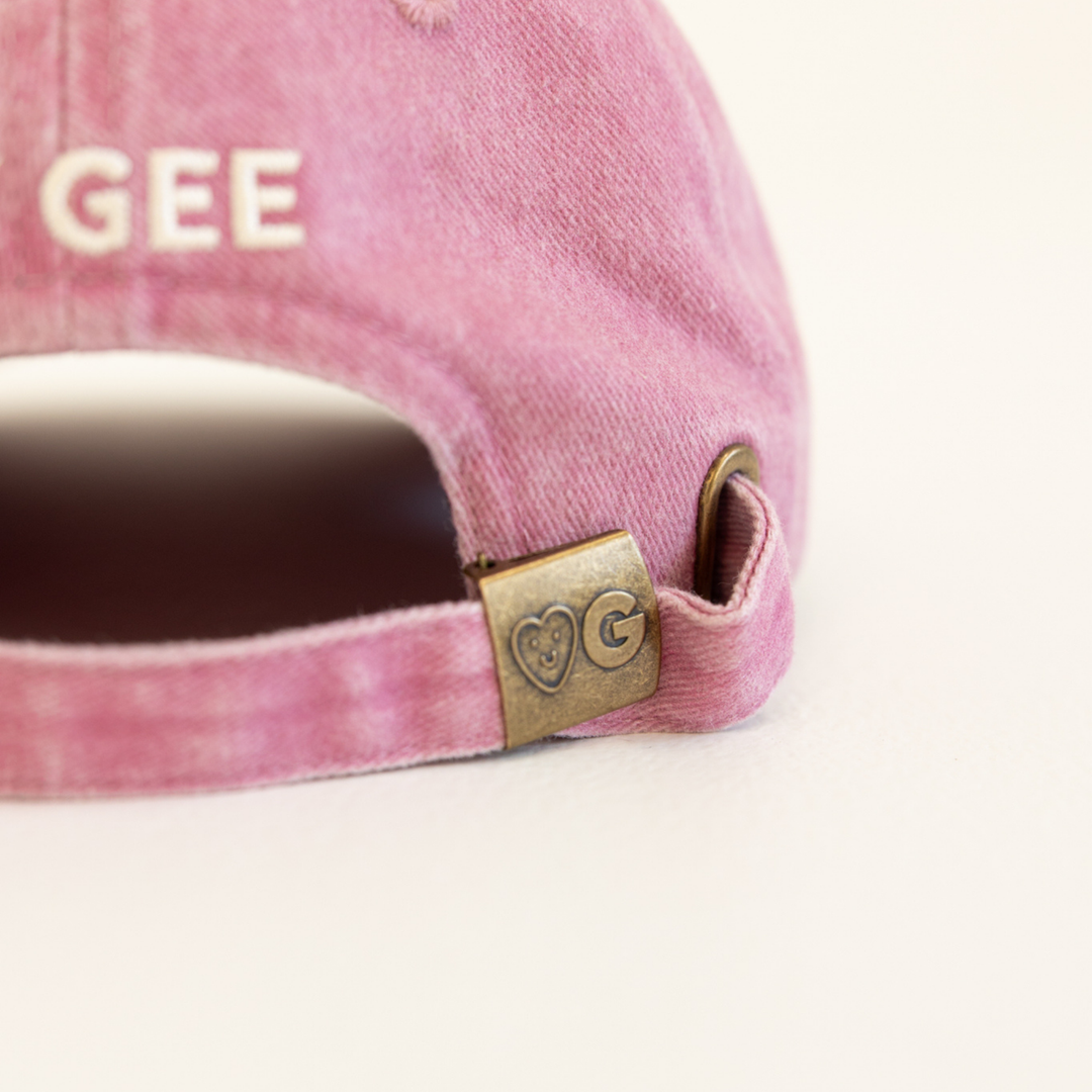 KIDS BICKIE BREAK CAP - ACID WASH PINK