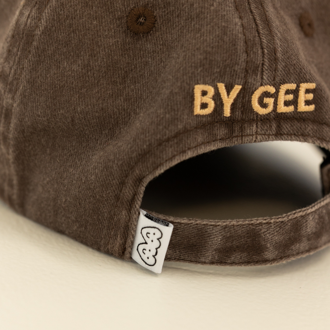 KIDS COWS CAP - ACID WASH CHARCOAL