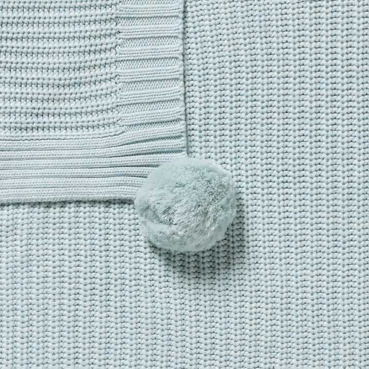 Blanket | Knitted - Cloud Blue