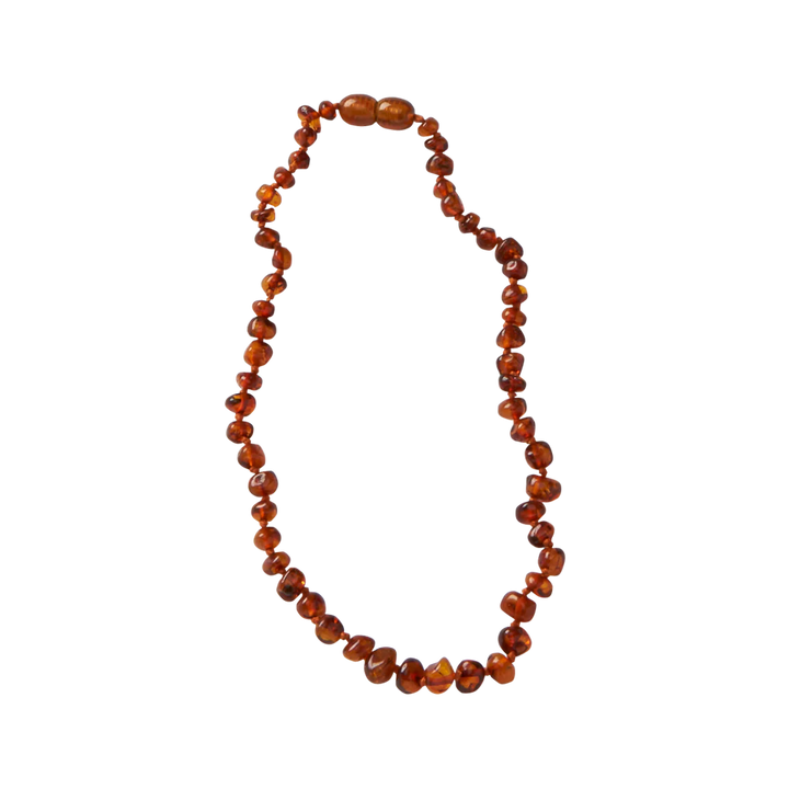 Amber Necklace | Cognac