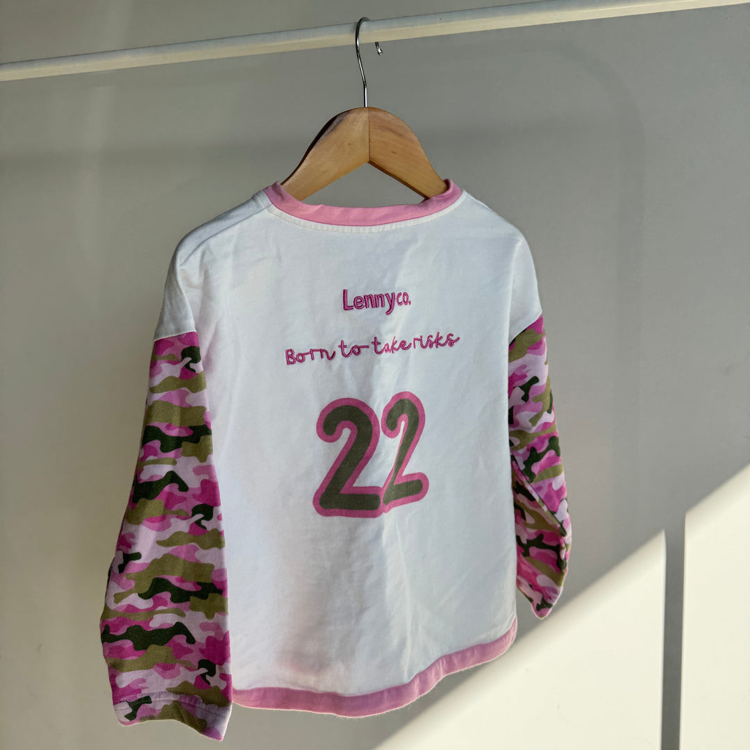 Lennyco LS Tee | Pink Camo