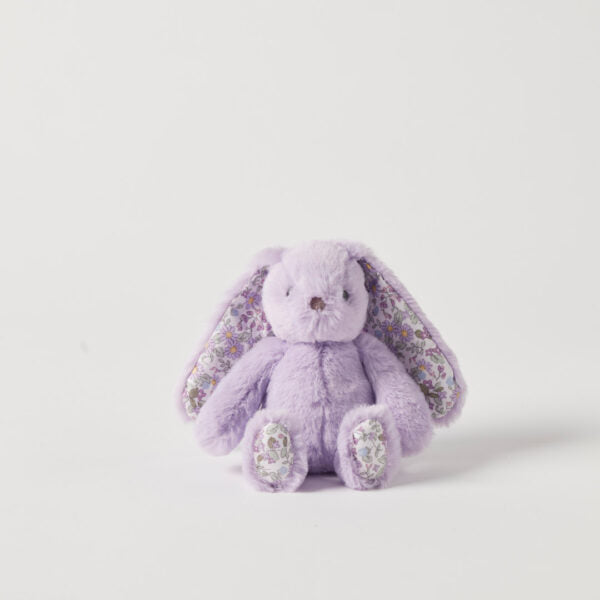 Rattle | Floral Bunny - Lilac