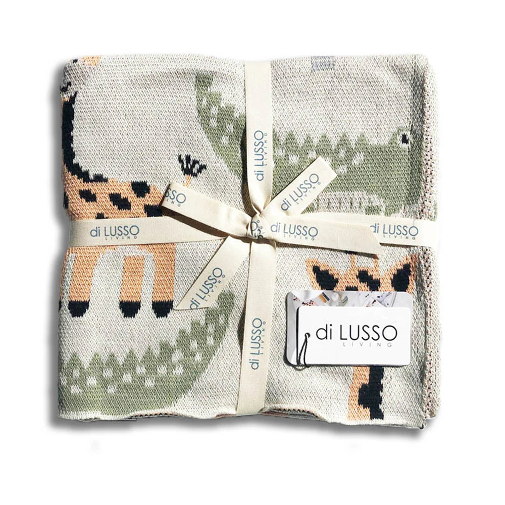 Blanket | Knit - Jungle Safari