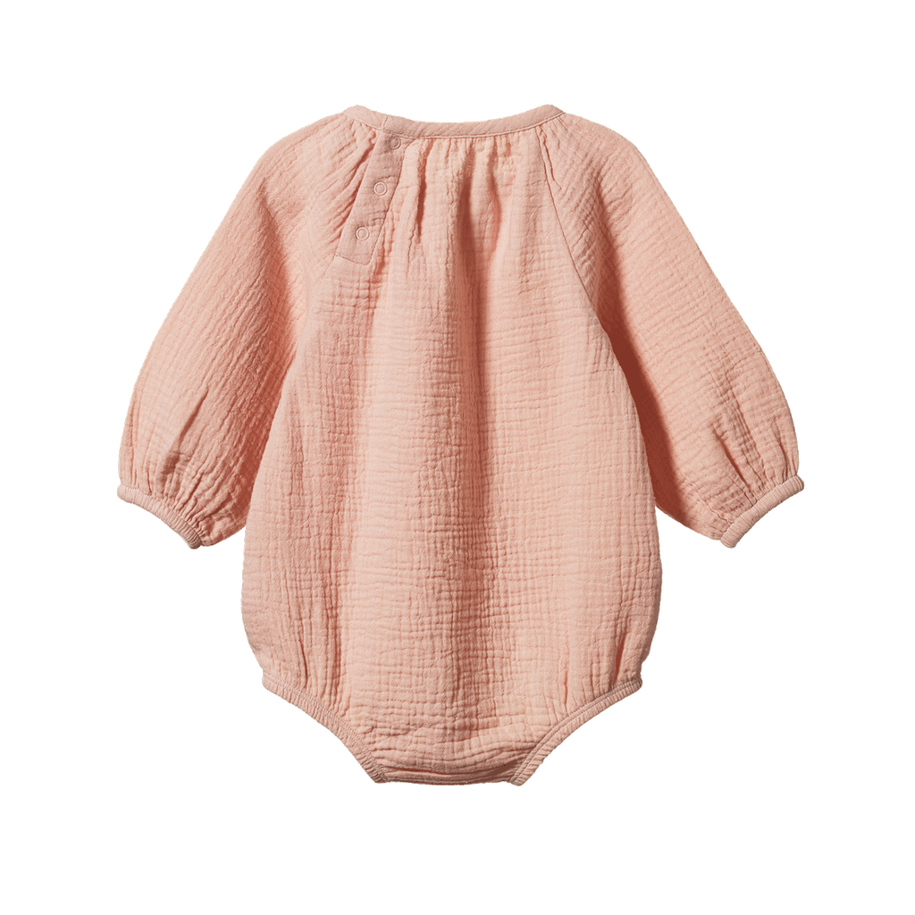 Meadow Bodysuit | Muslin - Rose Dust
