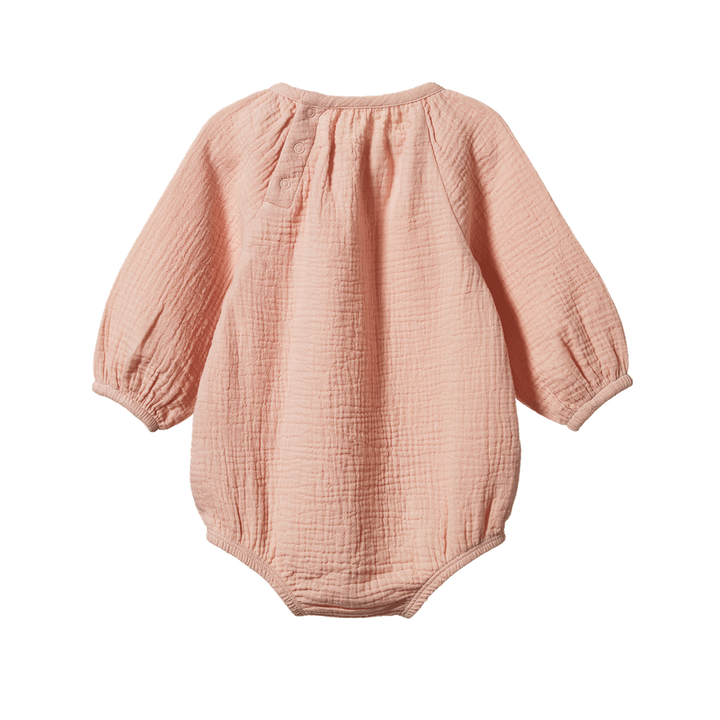 Meadow Bodysuit | Muslin - Rose Dust