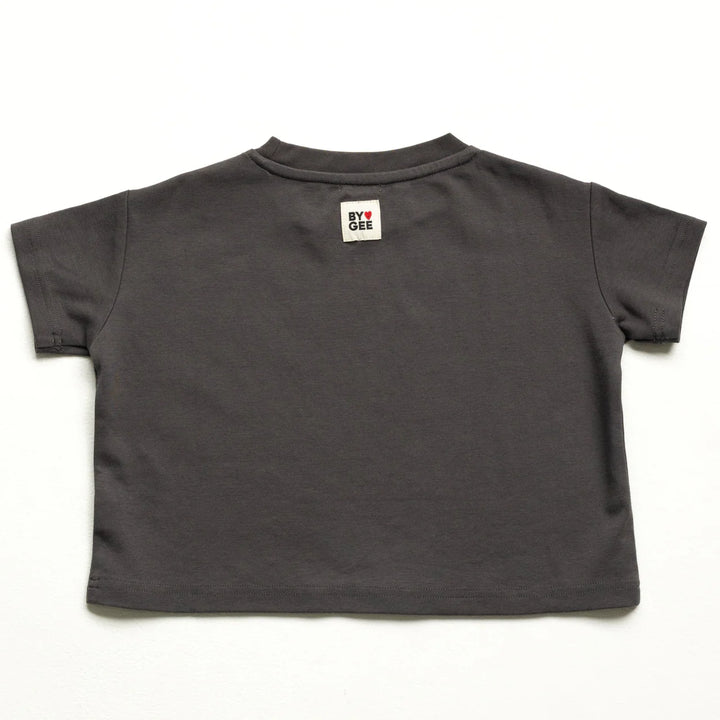 Temperamental Boxy Tee - Charcoal