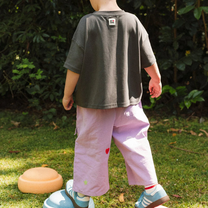 Temperamental Boxy Tee - Charcoal