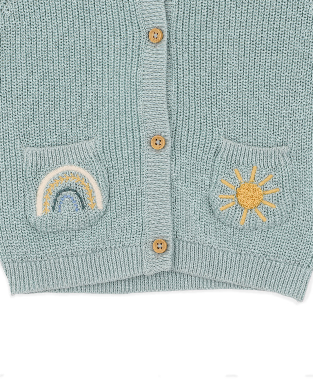 Organic Cardigan | Scout - Sage